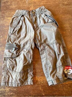EUC Mish Boys size 2 lined cargo pants